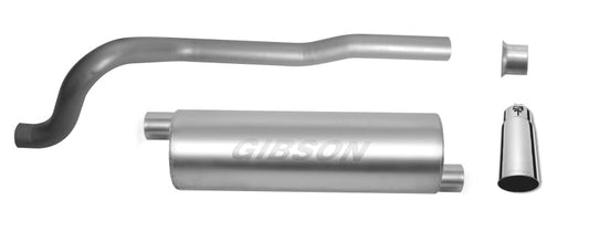 Gibson 00-01 Jeep Cherokee Classic 4.0l 2.5in Cat-Back Single Exhaust - Stainless - Mammoth Racing -