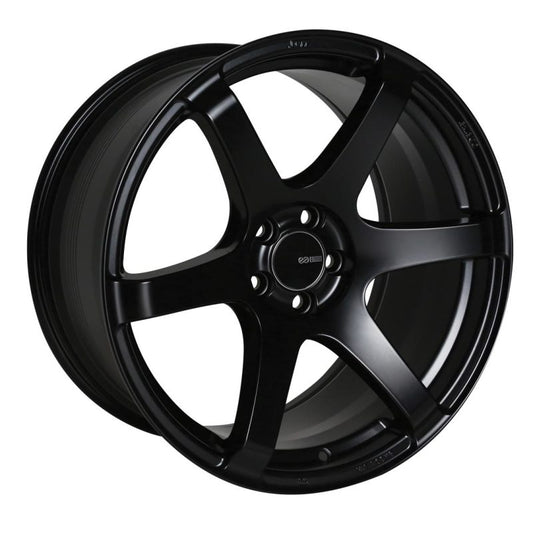 Enkei T6S 18x8 45mm Offset 5x100 Bolt Pattern 72.6 Bore Matte Black Wheel - My Store