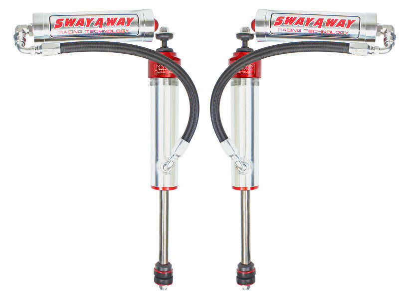 aFe 97-17 Nissan Patrol Sway-A-Way 2.5in Front Shock Kit w/ Remote Reservoir for OE Ride Height - Mammoth Racing -