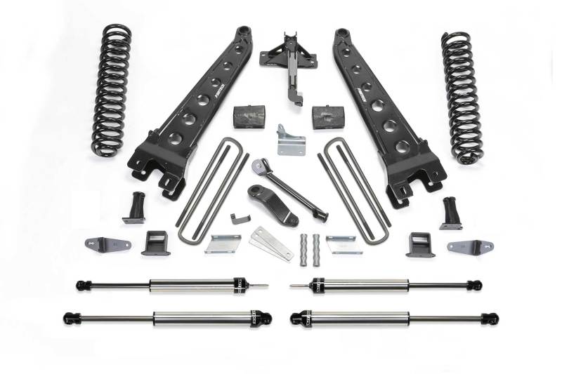 Fabtech 08-10 Ford F450/550 4WD 6in Rad Arm Sys w/Coils & Dlss Shks - Mammoth Racing -
