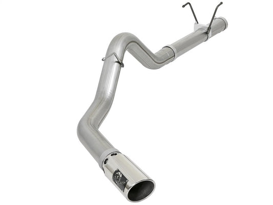 aFe LARGE BORE HD 4in 409-SS DPF-Back Exhaust w/Polished Tip 07.5-12 Dodge Diesel Trucks L6-6.7L(td) - Mammoth Racing -