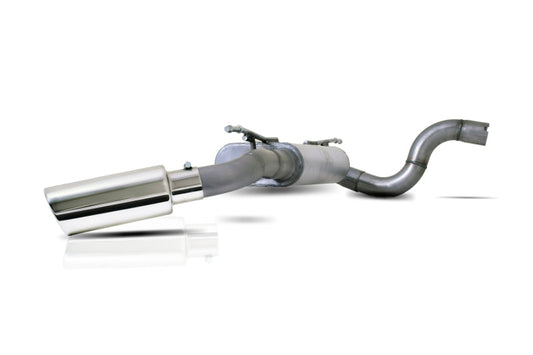 Gibson 18-22 Jeep Wrangler JL Sport 3.6l 2.5in Cat-Back Single Exhaust - Stainless - Mammoth Racing -