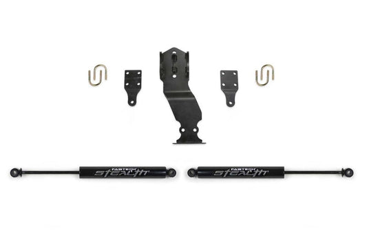 Fabtech 17-20 Ford Superduty 4WD Stealth Dual Steering Stabilizer Kit - My Store