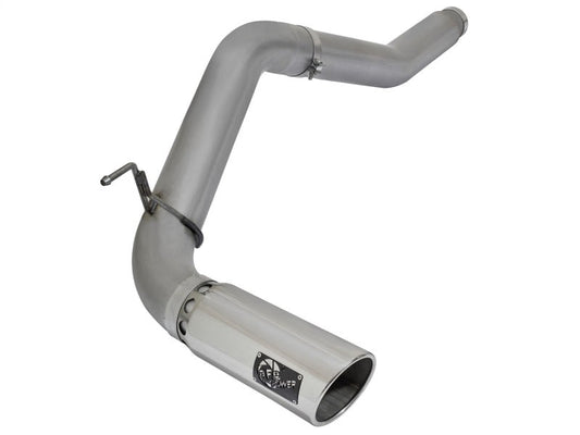 aFe LARGE Bore HD Exhausts 5in DPF-Back SS-409 2016 Nissan Titan XD V8-5.0L CC/SB (td) - Mammoth Racing -
