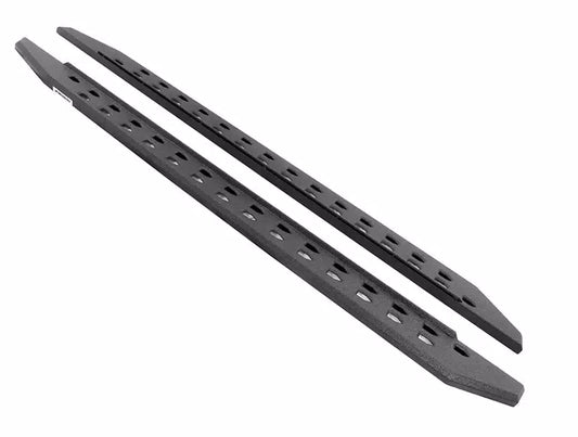 Go Rhino 20-22 Jeep Gladiator JT 4DR Rb20 Slim Running Boards Kit (Incl. Brackets) - Tex. Blk - Mammoth Racing -