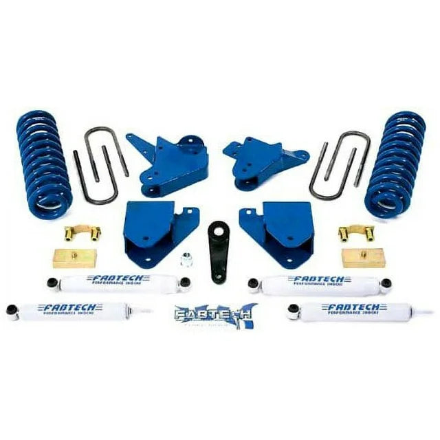 Fabtech 01-04 Ford F250/350 2WD 4in & 6in Basic System - Component Box - My Store