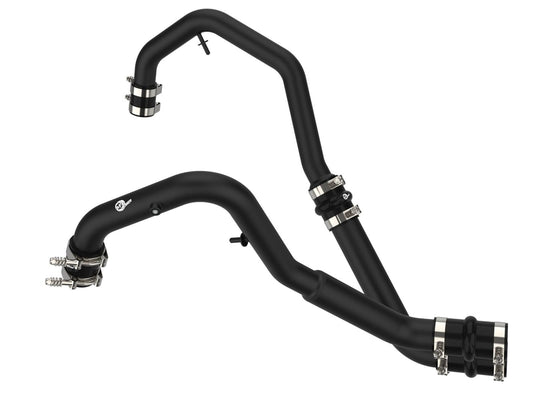 aFe Bladerunner Intercooler Hot Charge Pipe Black 2-2.5in 2021+ Ford F-150 V6-2.7L (tt) - Mammoth Racing -