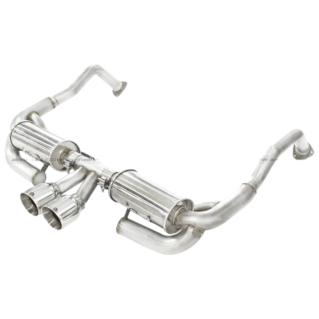 aFe ELITE 05-12 Porsche Boxster S (987.1-987.2) H6 3.4L 304SS Dual Cat-Back w/Dual Polished Tip Exht