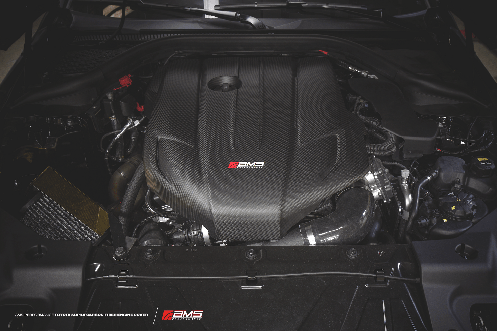AMS Performance 2020+ Toyota GR Supra Carbon Fiber Engine Cover - My Store