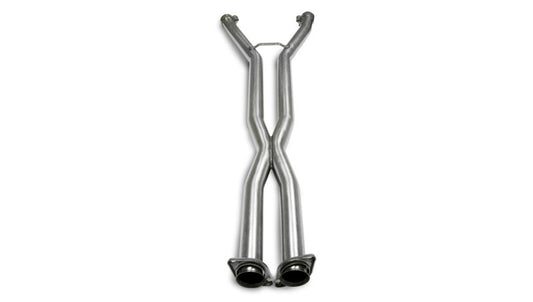 14127 Corsa X-Pipe 2.5 Inch Stainless Steel 06-08 Chevy Corvette C6 w/A6 Auto Trans 6.0L/6.2L V8 Corsa Performance - Mammoth Racing -