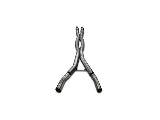 14347 Corsa Double X-Pipe 3.0 Inch Stainless Steel 16-Present Ford Mustang GT350 Fastback 5.2L V8 Corsa Performance - Mammoth Racing -