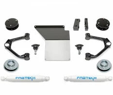 Fabtech 07-14 GM C/k1500 SUV 2wd/4wd 4in Budget UCA System w/Rear Perf. Shocks - Mammoth Racing -