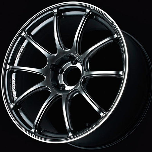 Advan RZII 17x8 +54 5-114.3 Racing Hyper Black & Ring Wheel - My Store