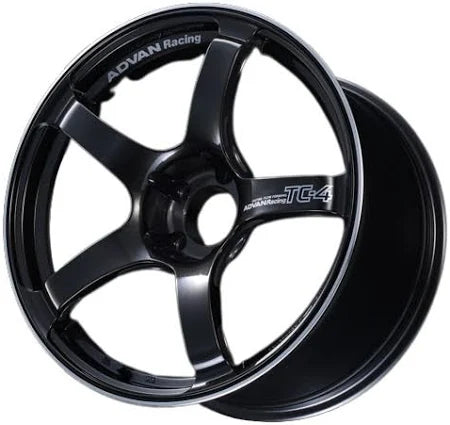 Advan TC4 18x8.5 +45 5x100 Racing White Metallic and Ring Wheel - My Store