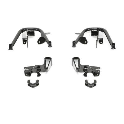 Fabtech 07-18 Jeep JK 4WD 5in System Coilover Hoop Box Kit - Mammoth Racing -