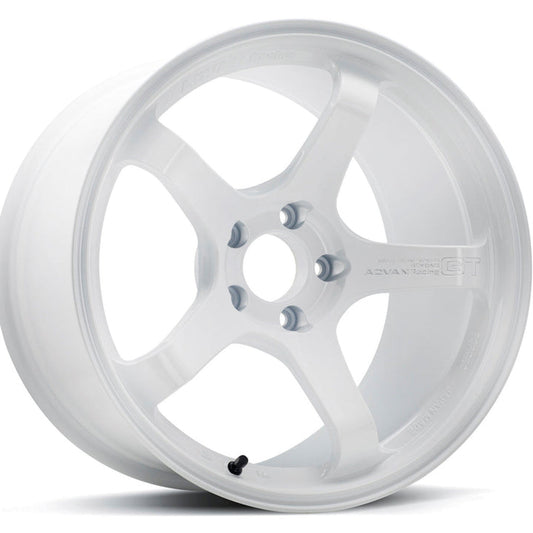 Advan GT Beyond 18x10 +15 5-114.3 Racing White Wheel - My Store