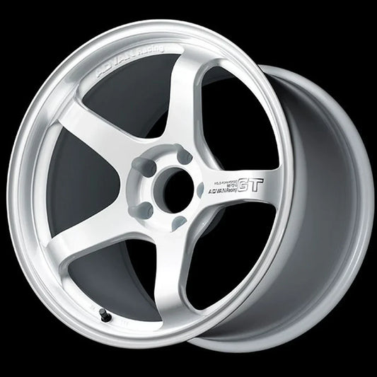 Advan GT Beyond 18x9.5 +12 5-114.3 Racing White Wheel - My Store