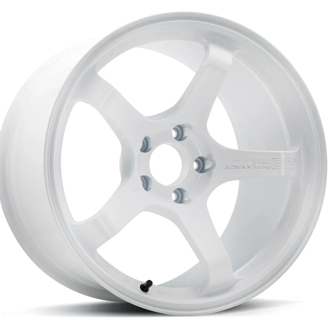 Advan GT Beyond 18x9.5 +45 5-120 Racing White Wheel - My Store