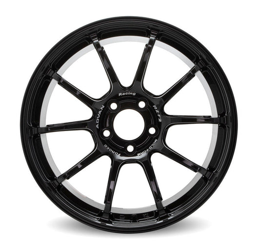 Advan RG-4 18x9.5 +38 5-120 Racing Hyper Black & Ring Wheel - My Store
