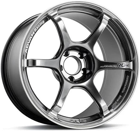 Advan RG-4 18x9.5 +38 5-120 Racing White Metallic & Ring Wheel - My Store