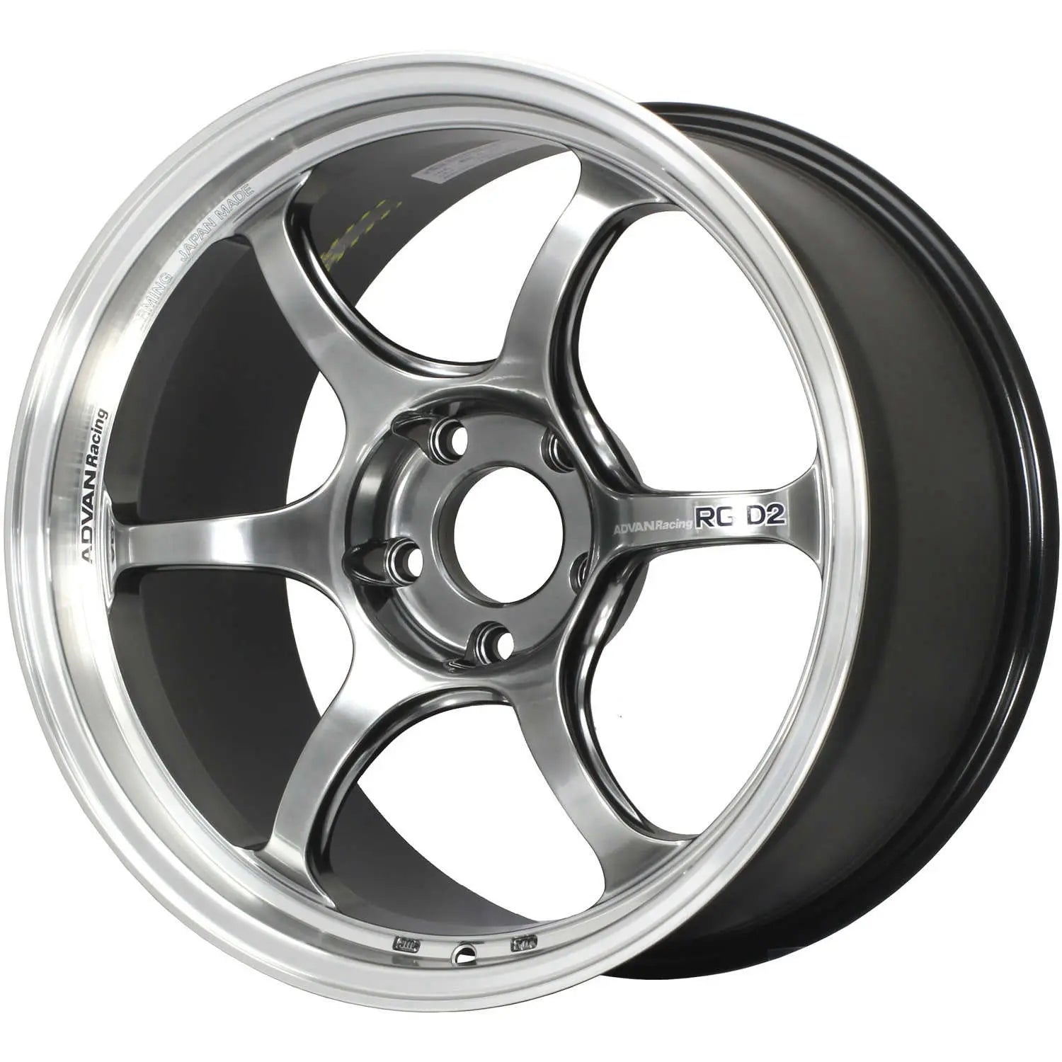 Advan RG-D2 18x8.5 +42 5-112 Machining & Gunmetallic Wheel - My Store