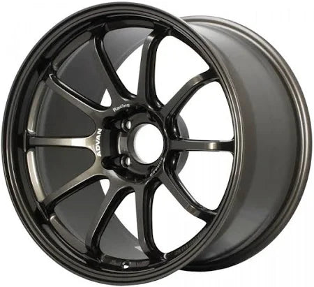 Advan RS-DF Progressive 19x9.0 +25 5-120 Racing Titanium Black Wheel - My Store