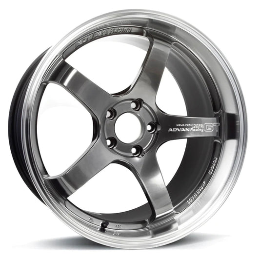 Advan GT 19x11 +45 5-130 Racing Titanium Black Wheel - My Store