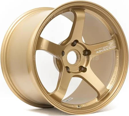 Advan GT 19x9.0 +46mm 5-130 Racing Brass Gold Wheel - My Store