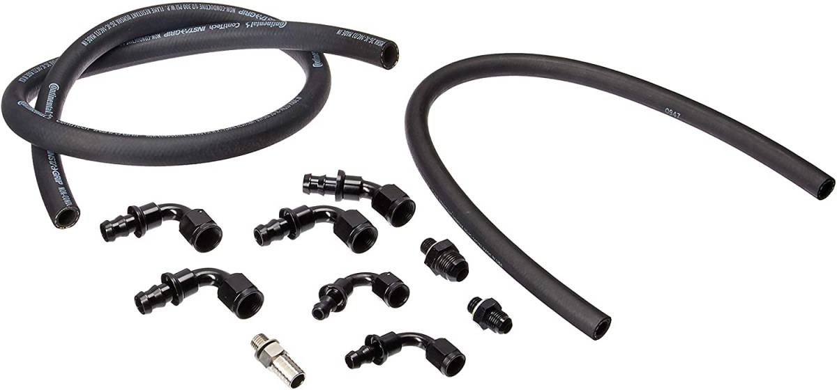 Fleece Performance 03-07 Dodge 5.9L Cummins Fuel Distribution Block Hose and Fitting Kit - My Store