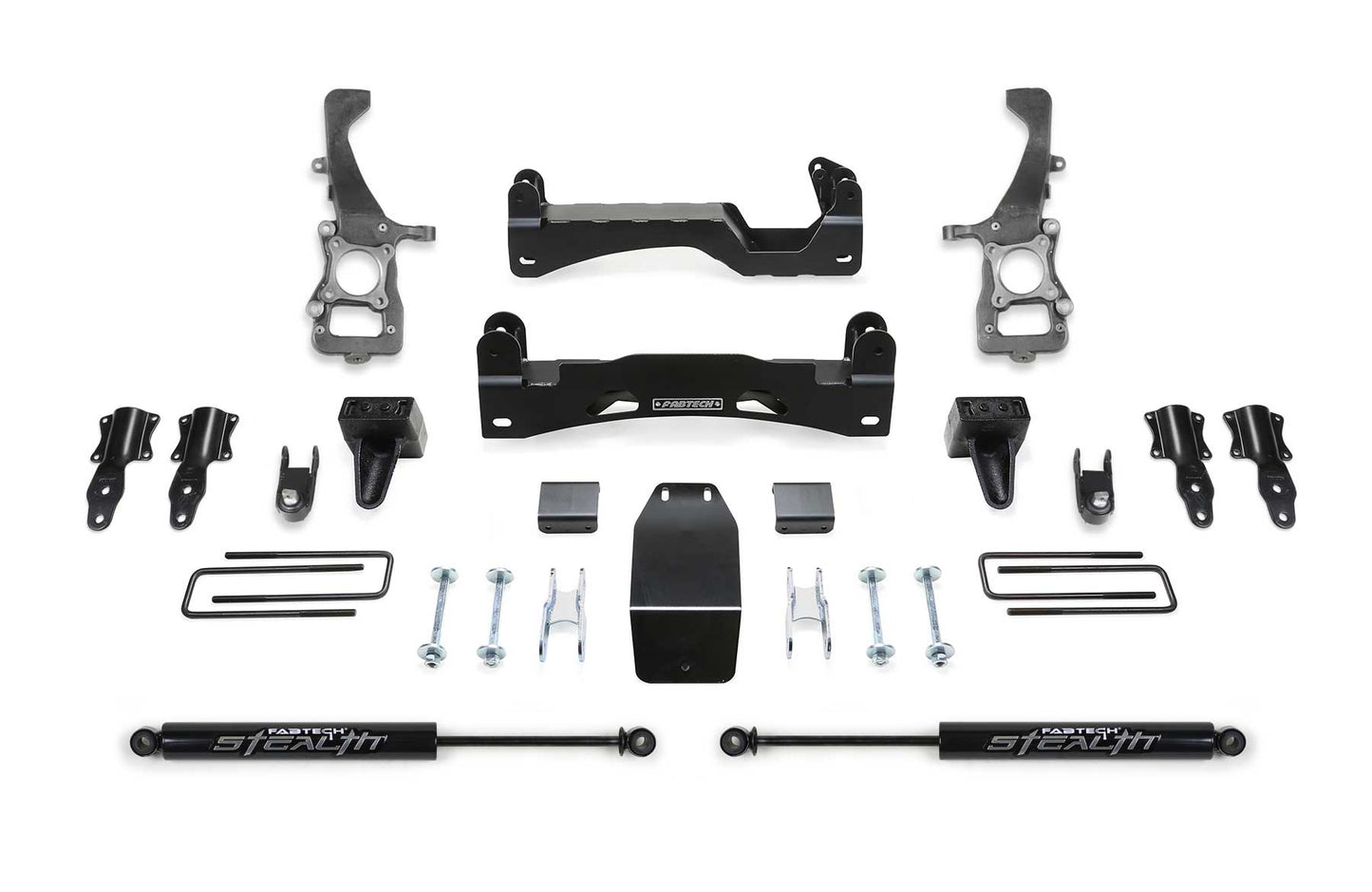 Fabtech 2021+ Ford F150 4WD Basic 6in Lift System - Component Box - Mammoth Racing -