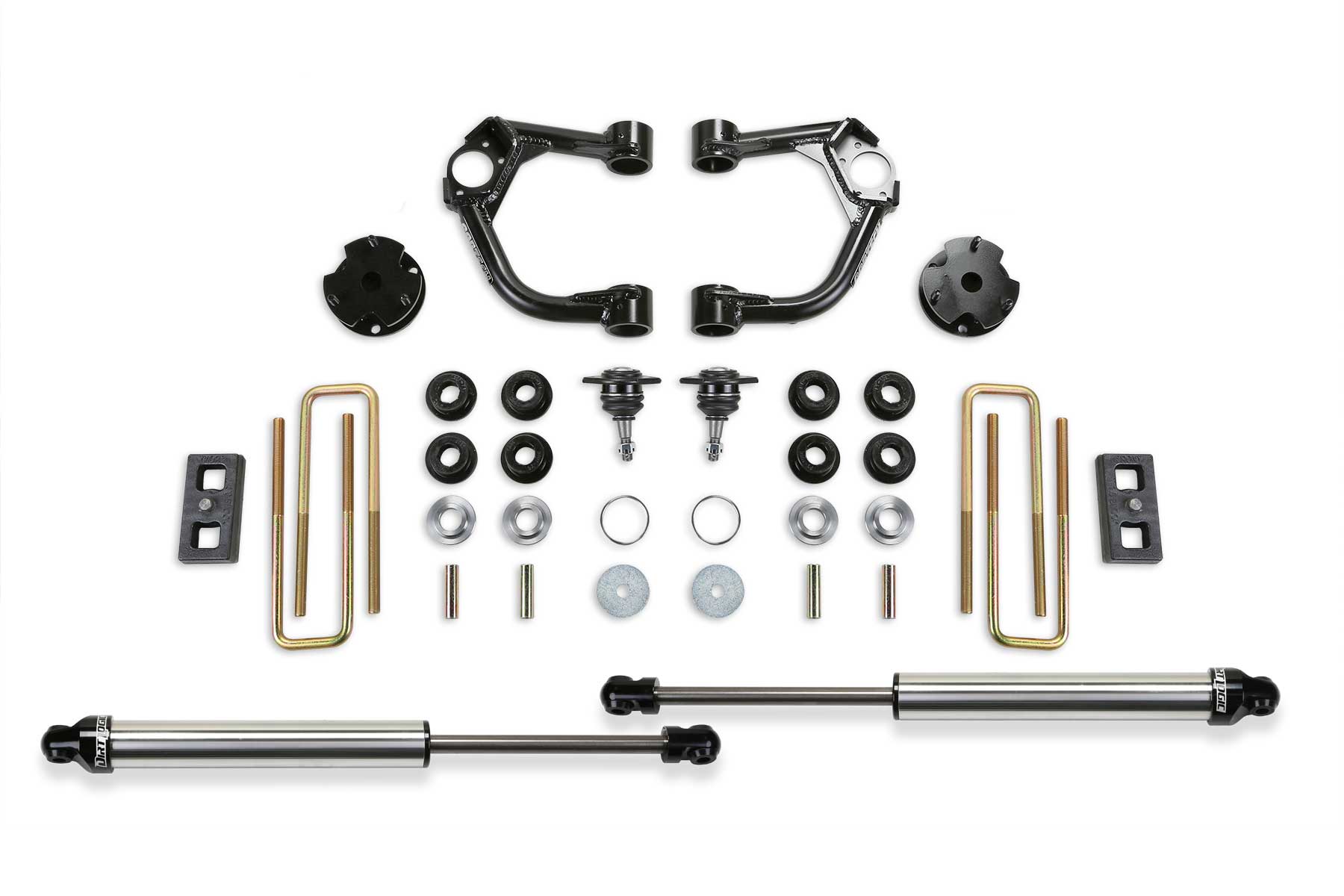 Fabtech 19 Ford Ranger 4WD w/o Intrusion Beam Kit 3.5in Bj UCA Sys w/2.25Dlss - Mammoth Racing -