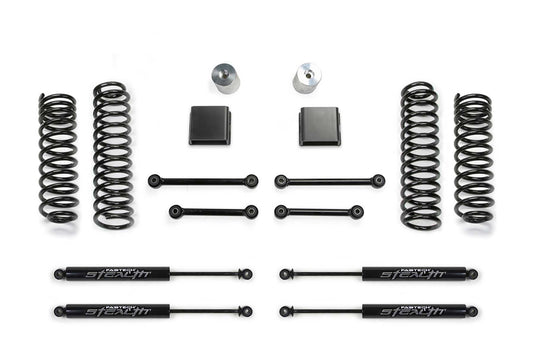 Fabtech 20-21 Jeep JT 4WD Diesel 3in Sport II System w/ Stealth - Mammoth Racing -