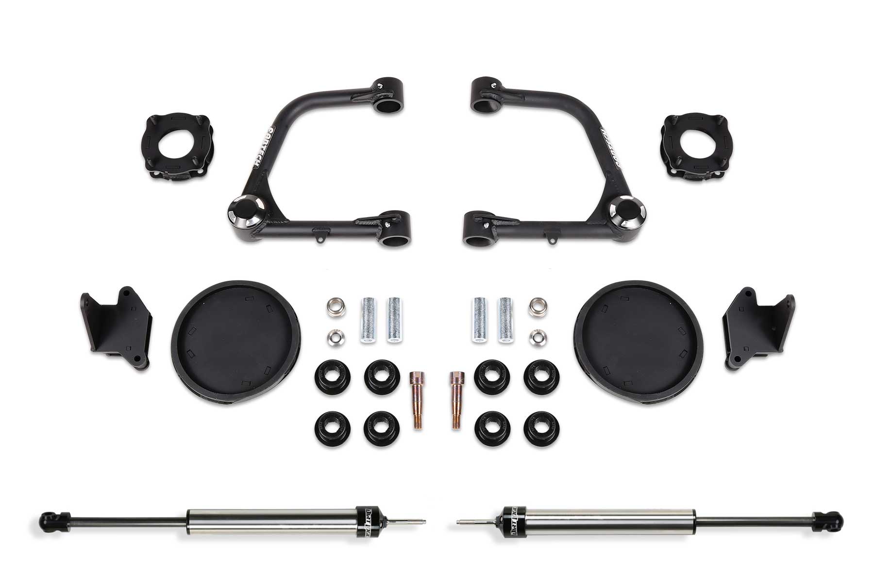 Fabtech 2022 Toyota Tundra 4WD 3in UCA Kit w/Uniballs / Fr Shock Spacers / Rr Coil Spacers/ Rr Dlss - Mammoth Racing -