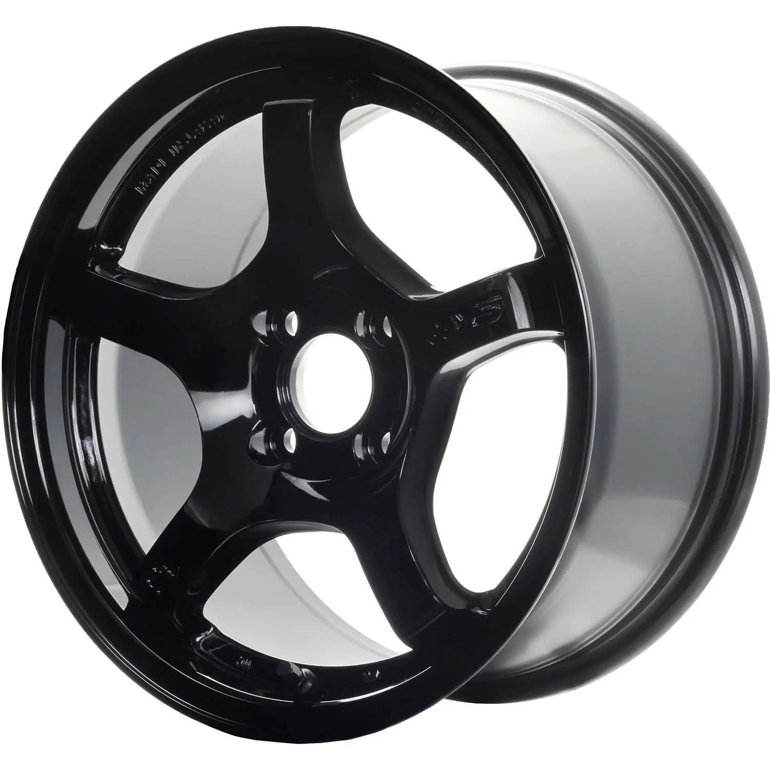 Gram Lights 57cr 18x8.5 +37 5x114.3 Gloss Black Wheel - Mammoth Racing -