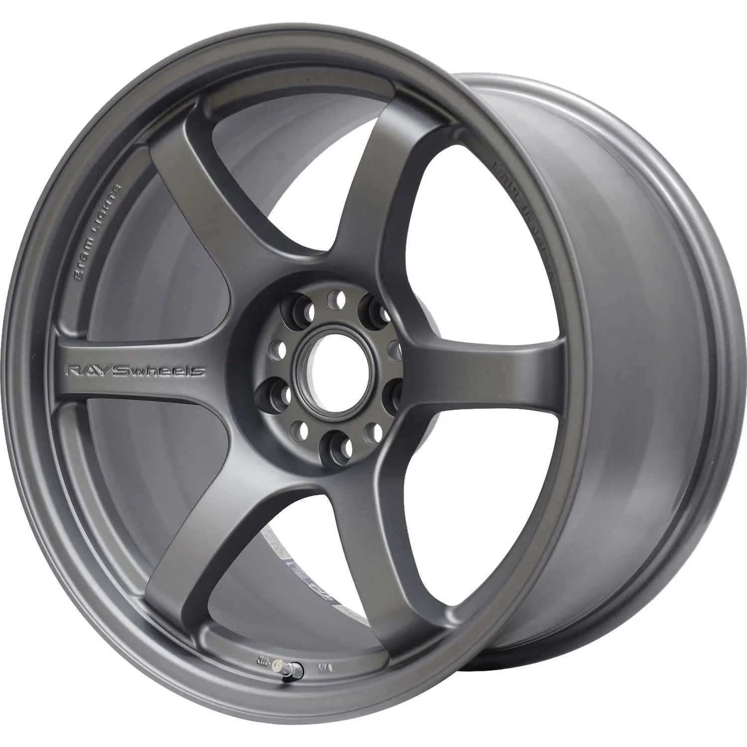 Gram Lights 57dr 15x8.0 +35 5-114.3 Gunblue Wheel - Mammoth Racing -
