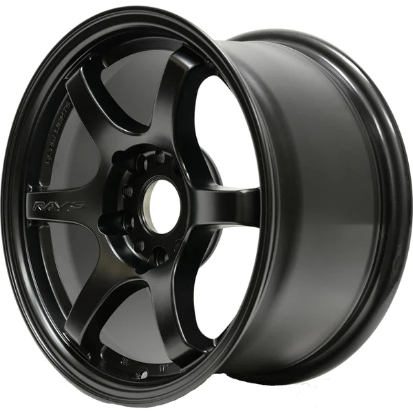 Gram Lights 57dr 17x9.0 +22 5-114.3 Semi Gloss Black Wheel - Mammoth Racing -