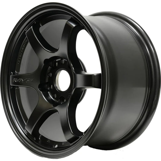 Gram Lights 57dr 17x9.0 +22 5-114.3 Semi Gloss Black Wheel - Mammoth Racing -