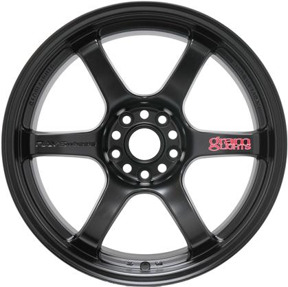Gram Lights 57dr 18x9.5 +38 5-100 Semi Gloss Black Wheel - Mammoth Racing -