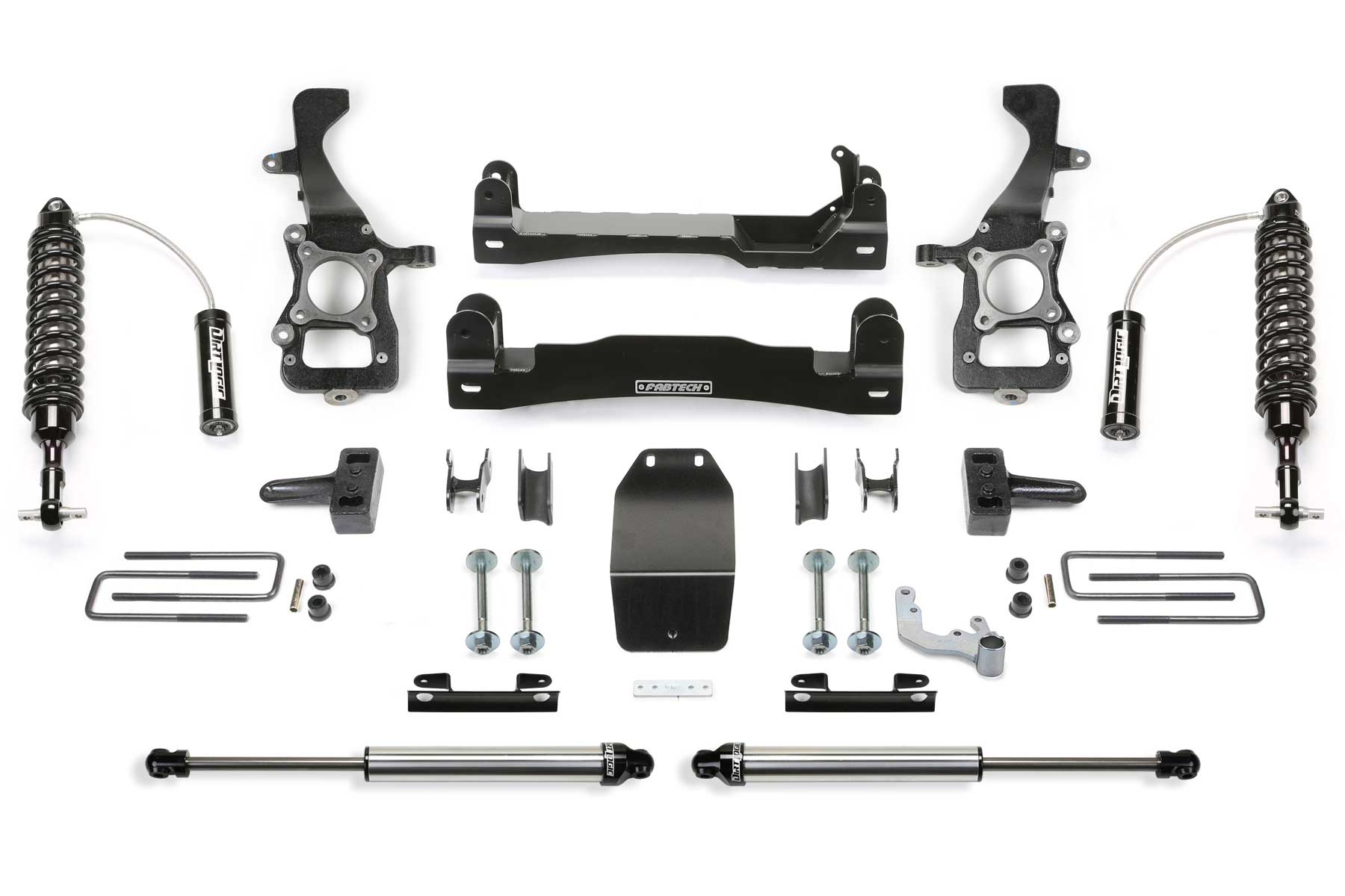 2021+ Ford F-150 4in Basic System w/Stealth Monotube Shocks - Mammoth Racing -