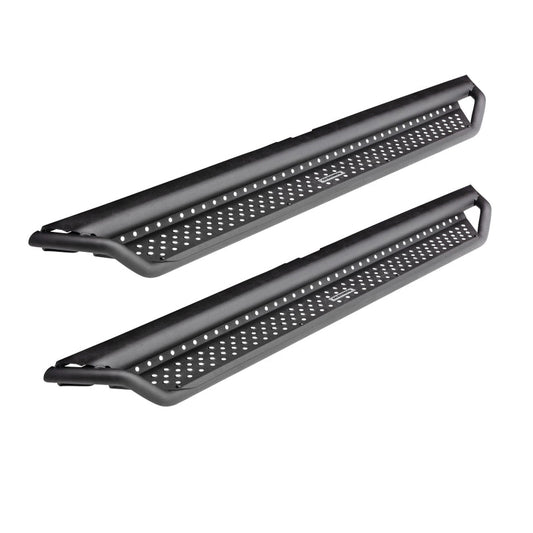 Go Rhino 20-21 Jeep Gladiator JT Dominator Extreme D1 SideSteps Complete Kit w/SideStep + Brkts - Mammoth Racing -