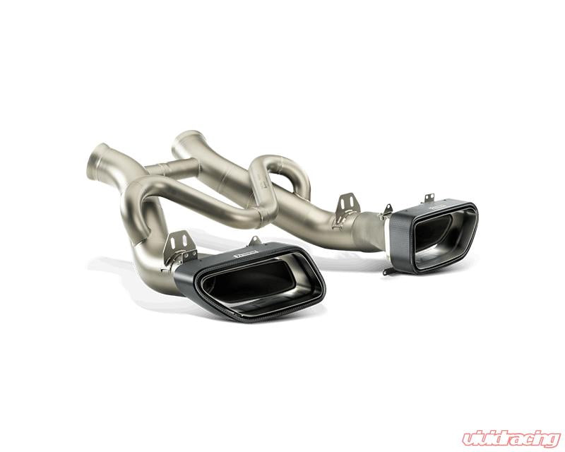 Akrapovic 12-14 McLaren 12C/12C Spyder Slip-On Line (Titanium) w/ Carbon Tips - My Store