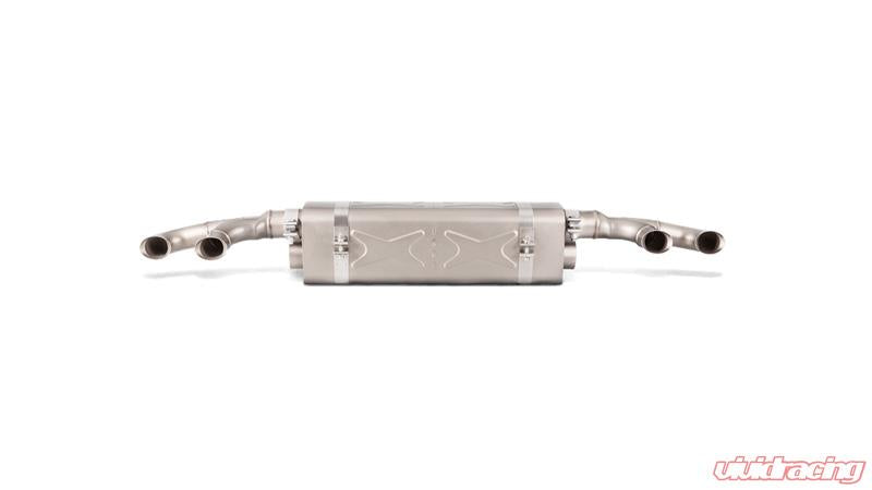 Akrapovic 16-17 Porsche 911 Turbo/Turbo S (991.2) Slip-On Line (Titanium) (Req. Tips/Diffuser) - My Store