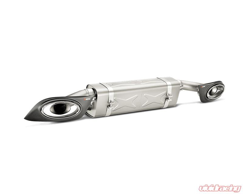 Akrapovic 14-15 Porsche 911 Turbo/Turbo S (991) Slip-On Line (Titanium) w/ Carbon Titanium Tips - My Store
