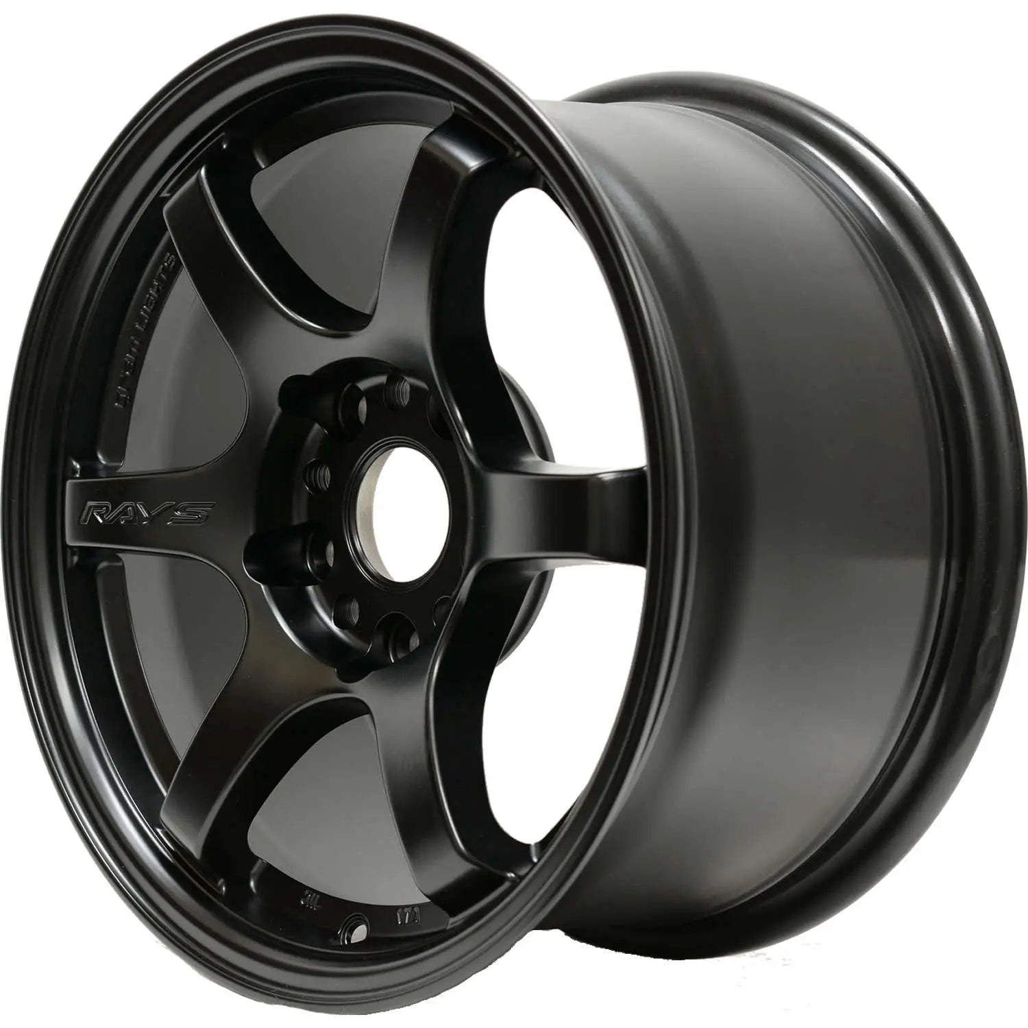 Gram Lights 57dr 15x8.0 +35 4-100 Semi Gloss Black Wheel - Mammoth Racing -
