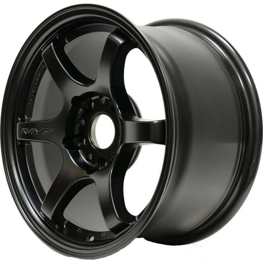 Gram Lights 57dr 15x8.0 +35 4-100 Semi Gloss Black Wheel - Mammoth Racing -