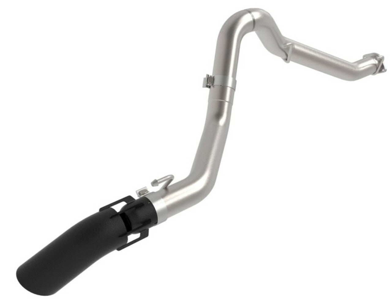aFe 2021+ Jeep Gladiator V6-3.0L (td) Vulcan Series 3in 304SS HT DPF-Back Exhaust System - Black Tip - Mammoth Racing -