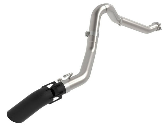 aFe 2021+ Jeep Gladiator V6-3.0L (td) Vulcan Series 3in 304SS HT DPF-Back Exhaust System - Black Tip - Mammoth Racing -