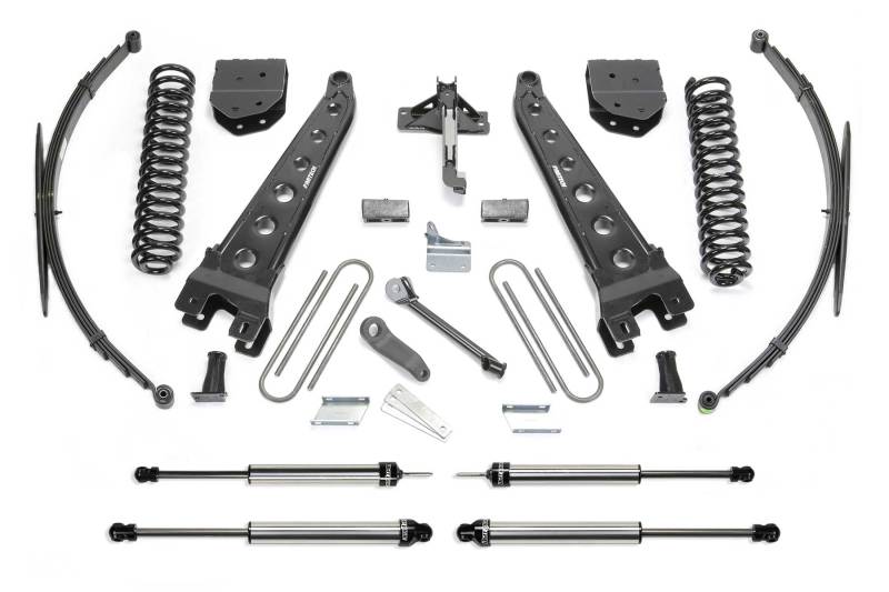 Fabtech 11-16 Ford F350 4WD 10in Rad Arm Sys w/Coils & Dlss Shks - Mammoth Racing -