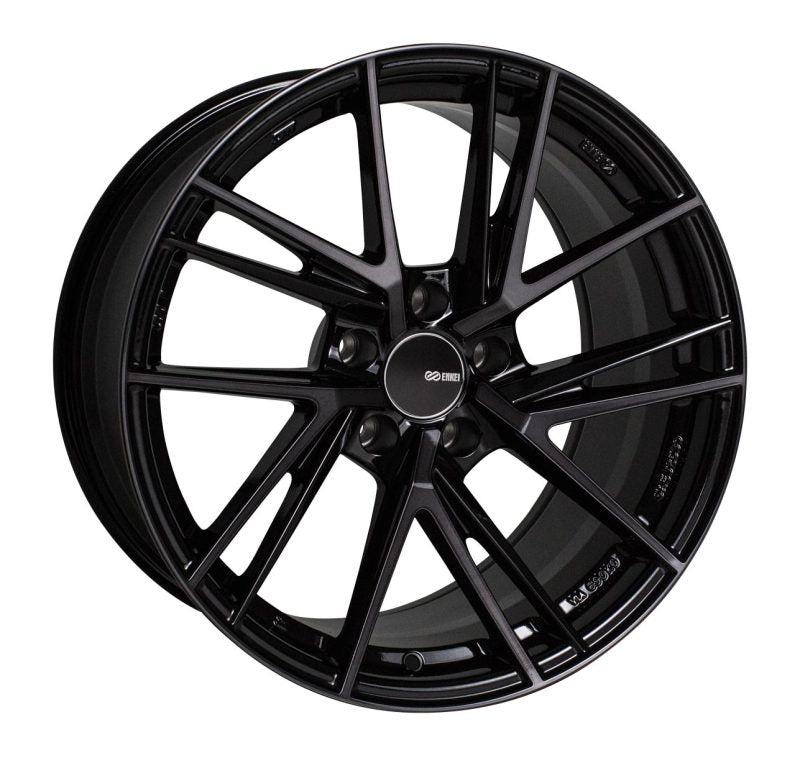 Enkei TD5 18x8.0 5x114.3 45mm Offset 72.6mm Bore Pearl Black Wheel - Mammoth Racing -