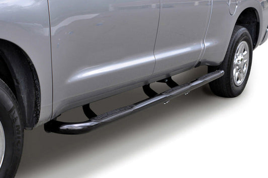 Go Rhino 09-14 Dodge Ram 1500 6000 Series SideSteps - One Piece W2W - Black - Mammoth Racing -